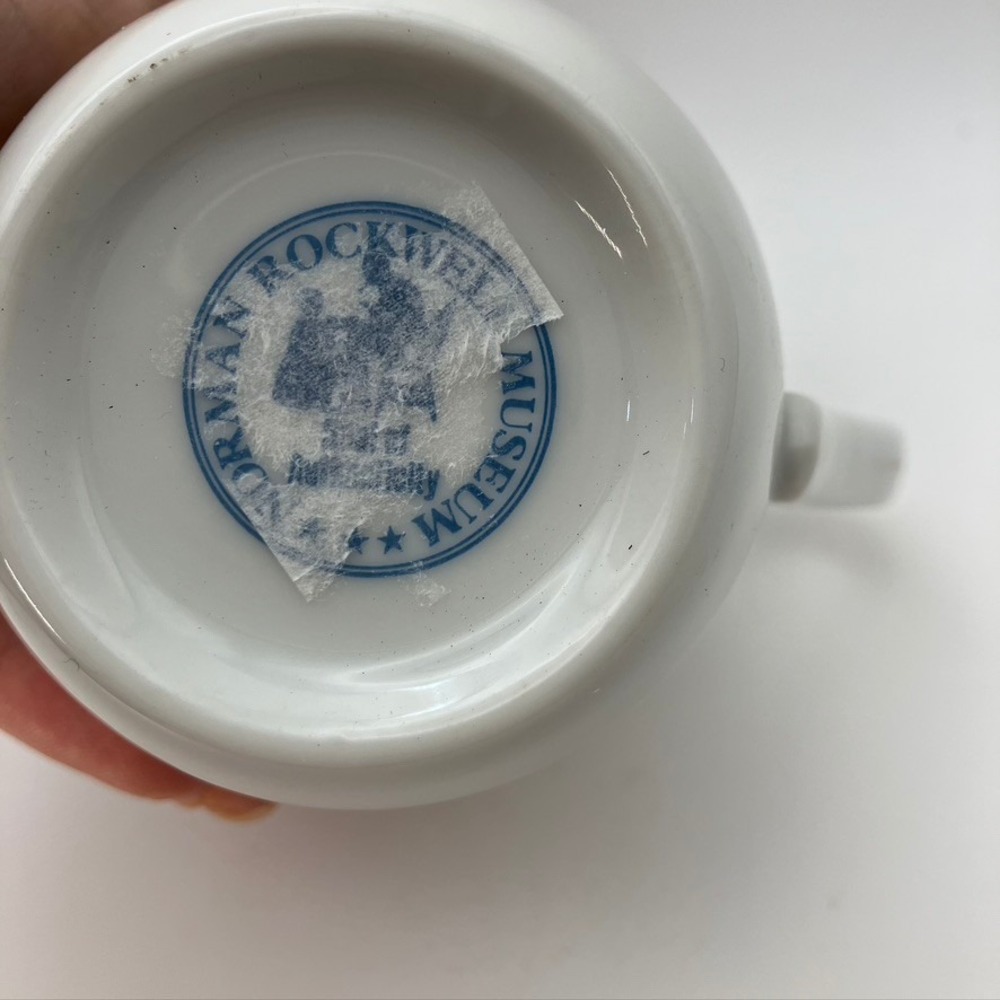 Norman Rockwell Museum Mug 1982 For A Good Boy Vintage Collector Cup - Picture 9 of 9